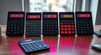large display desk calculators