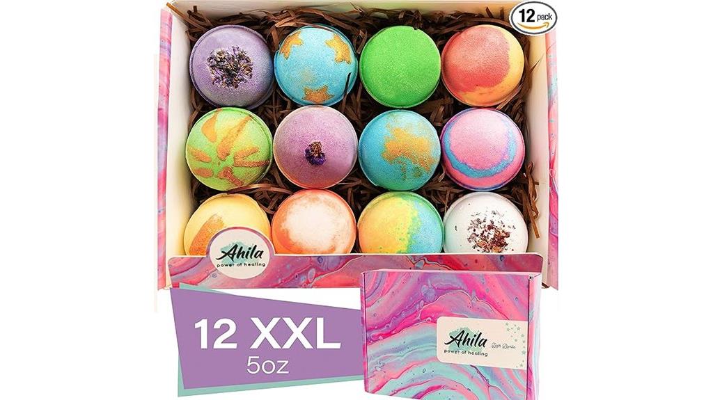 large organic bath bombs