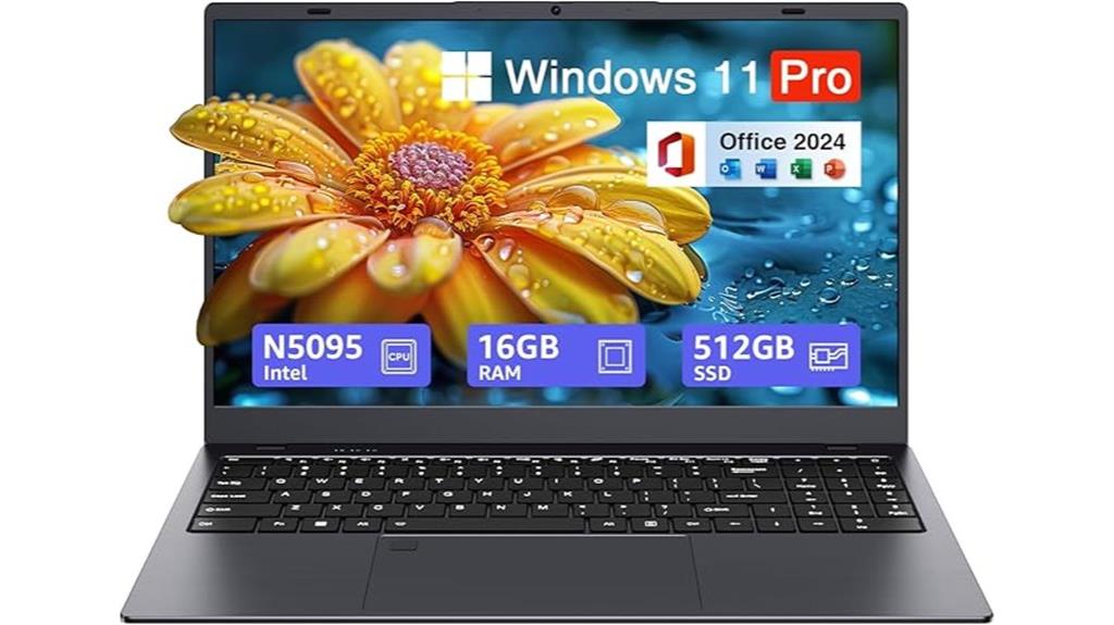 large screen windows laptop