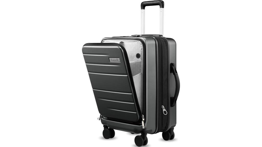 lightweight airline approved suitcase
