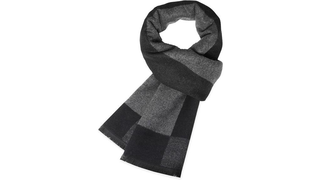 luxurious men s cashmere scarf
