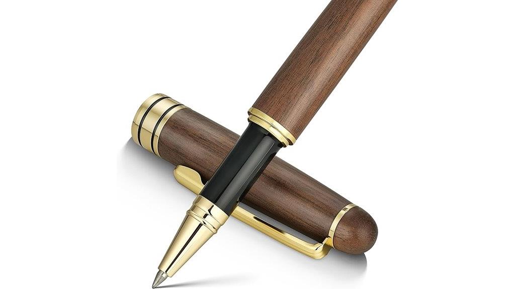 luxury wood pen set