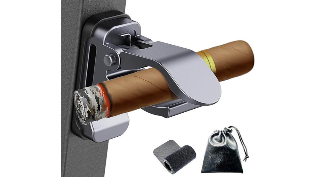 magnetic golf cart cigar holder