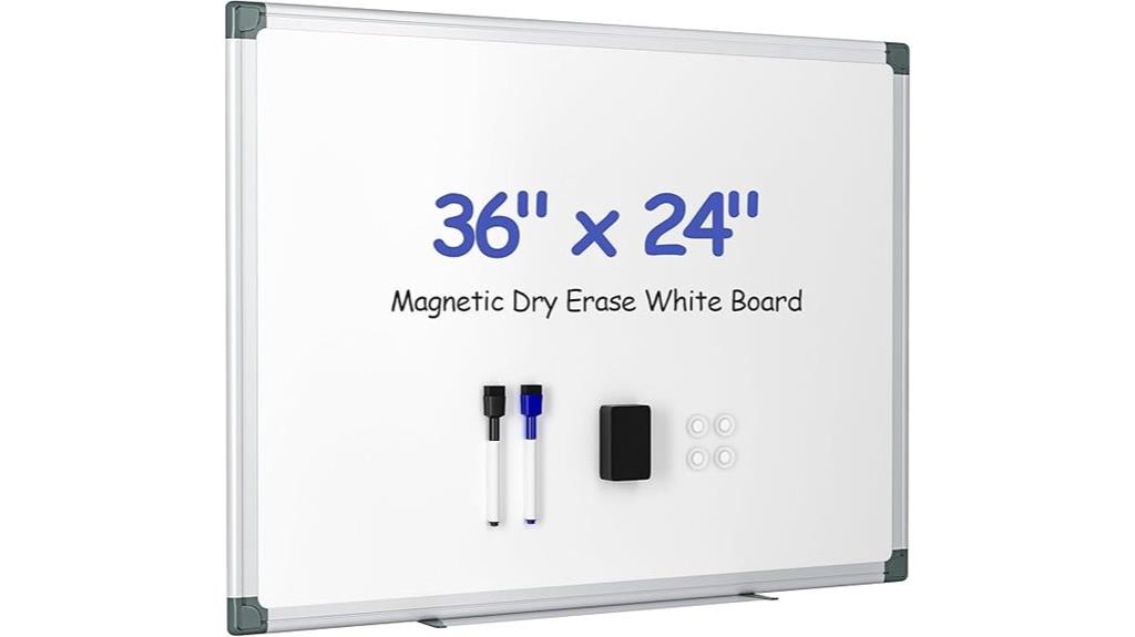 magnetic wall whiteboard kit