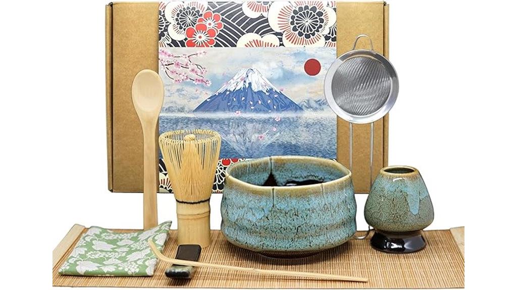 matcha whisk set 9 pieces