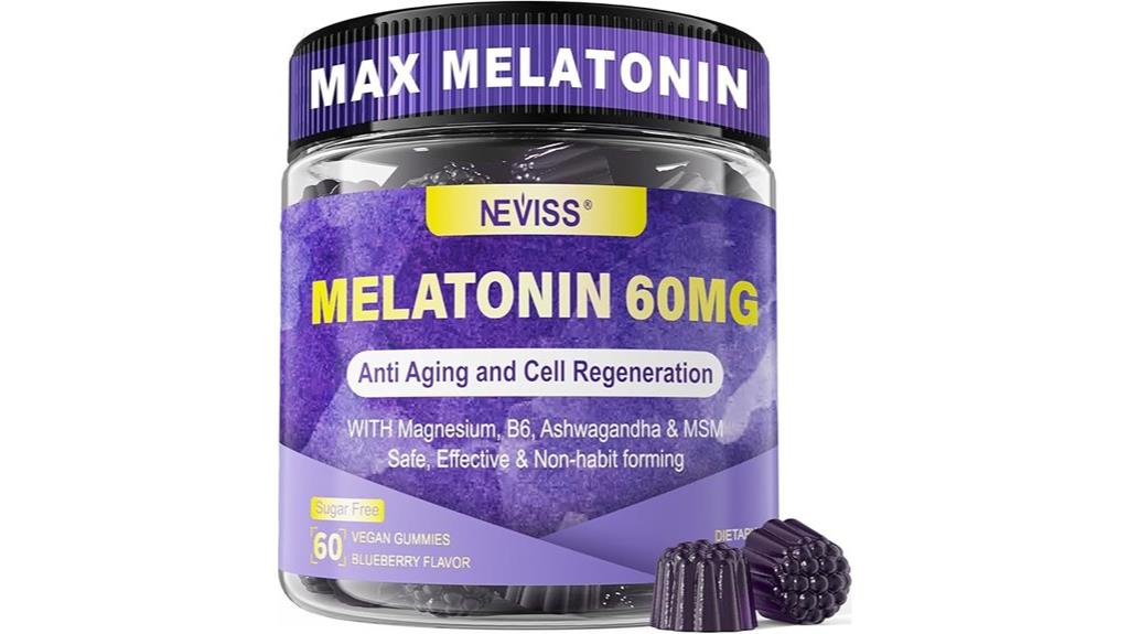 melatonin gummies antioxidant brain