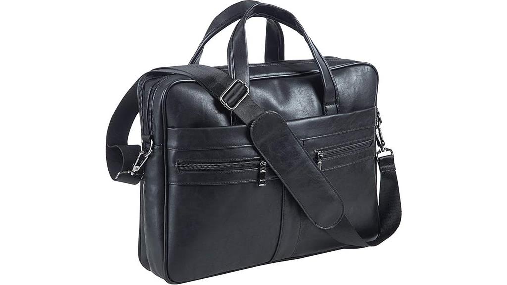 men s leather messenger bag