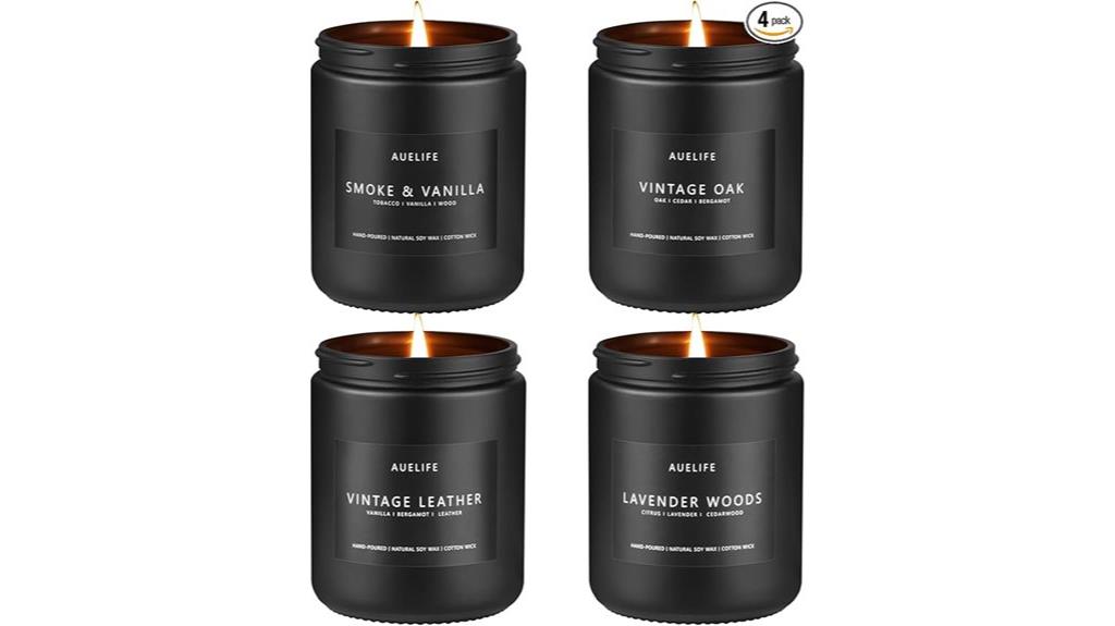 men s scented candle set
