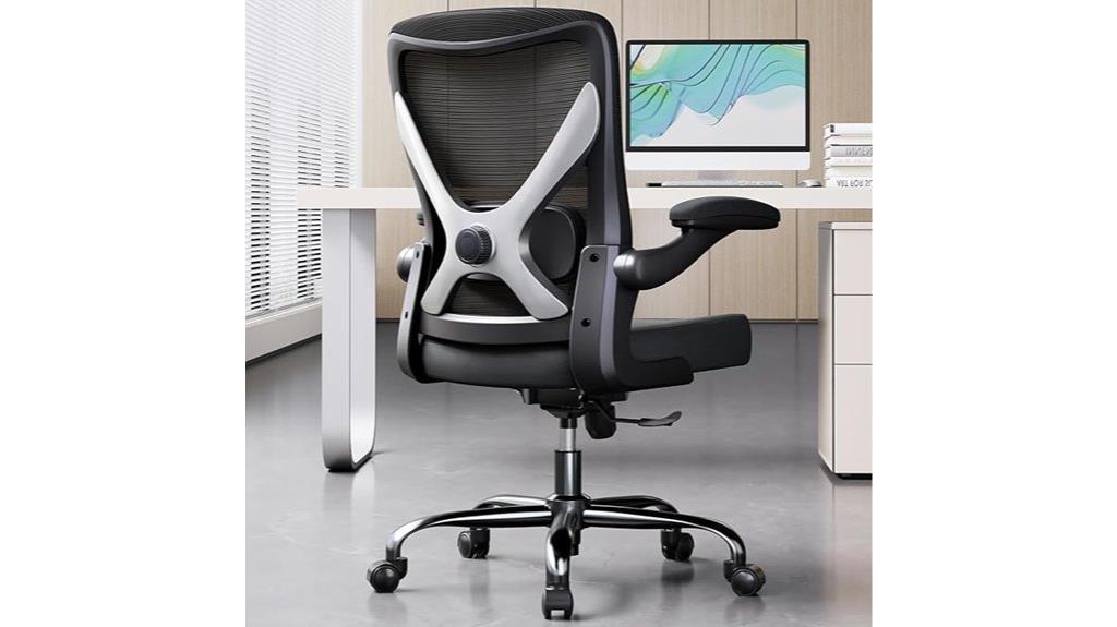 mesh high back lumbar chair