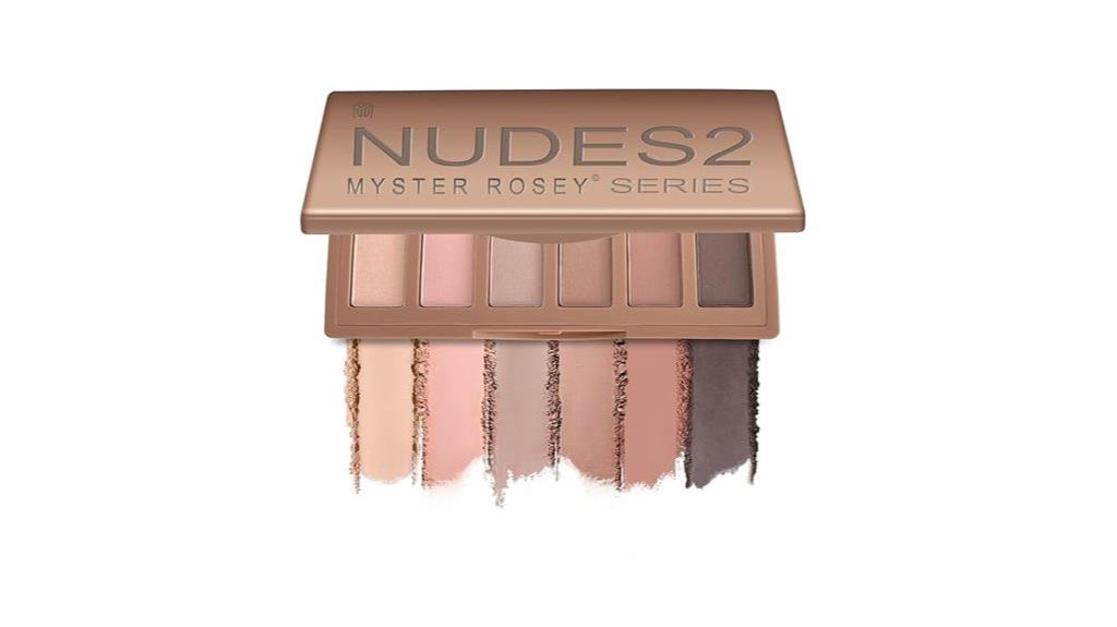 mini nude eyeshadow palette