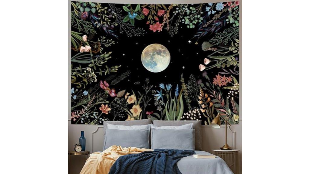 moonlit boho wall hanging