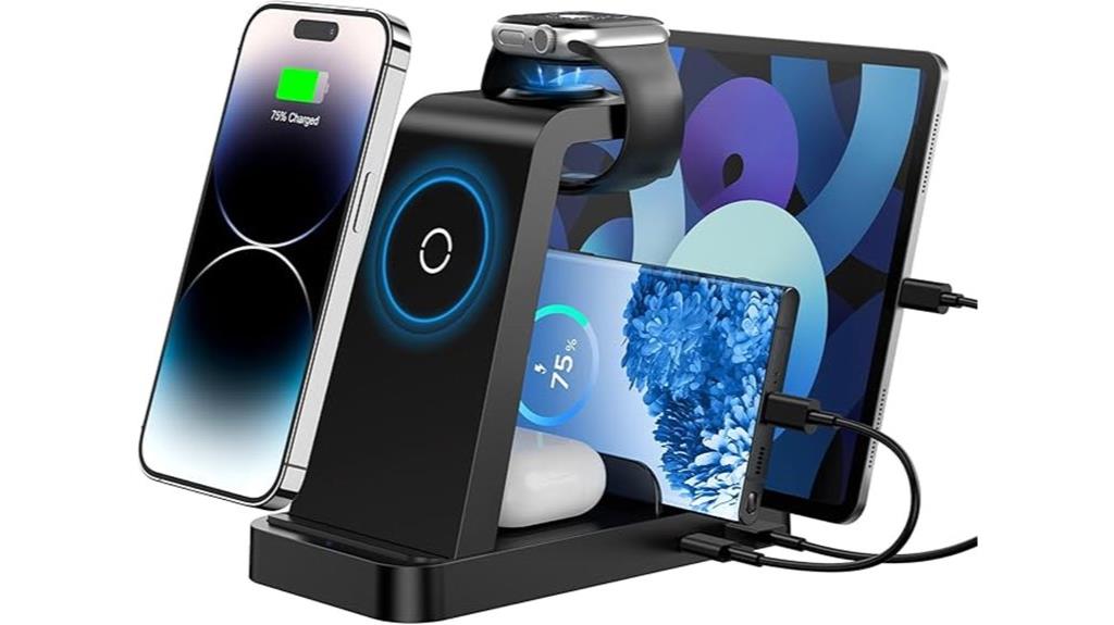 multi device wireless charging station
