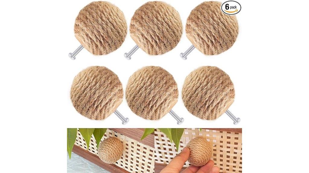 nautical rope dresser knobs