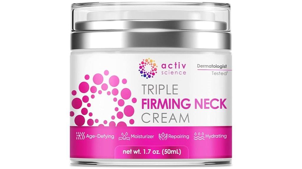neck firming retinol cream