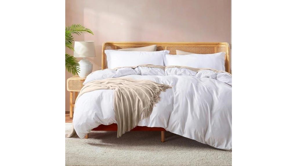 nestl white queen duvet