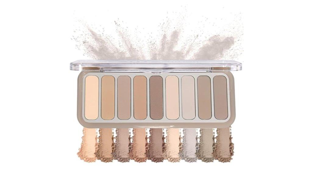 neutral smoky eye palette