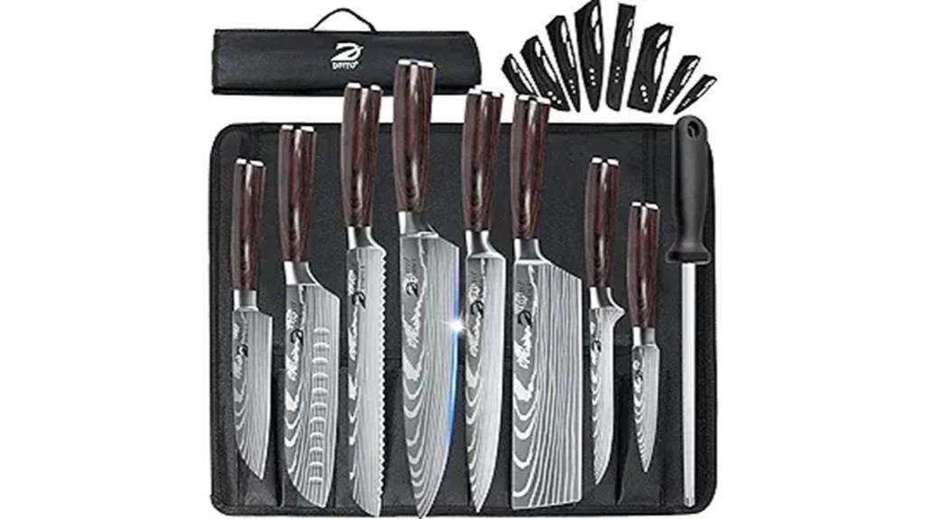 nine piece chef set