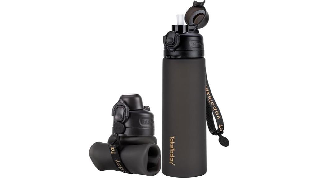 portable leak proof water bottle