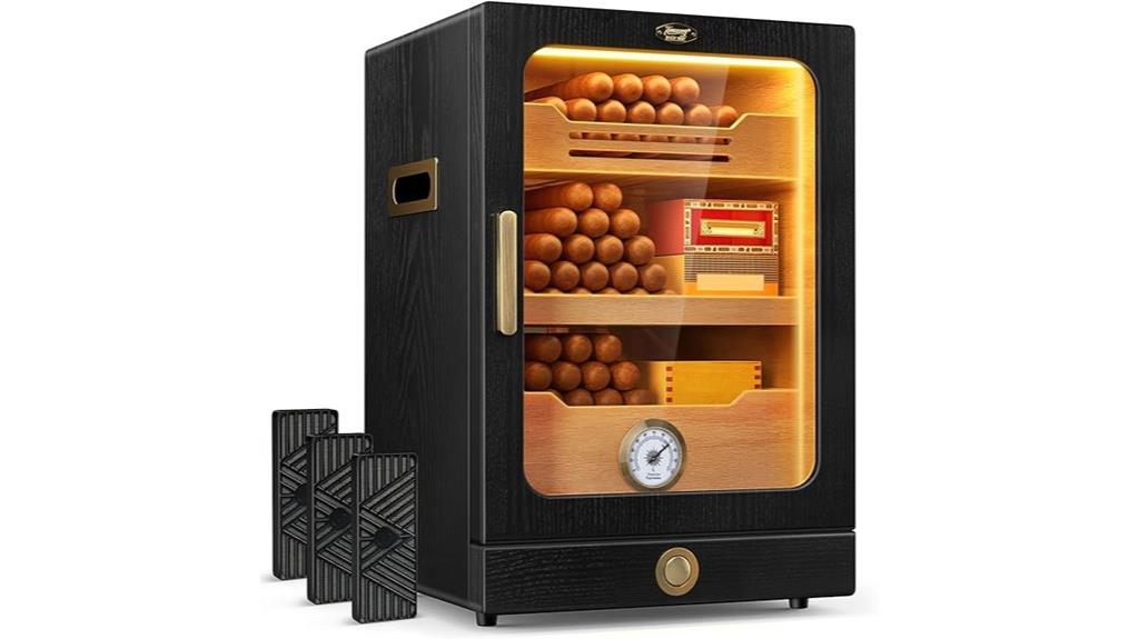 premium cigar storage cabinet