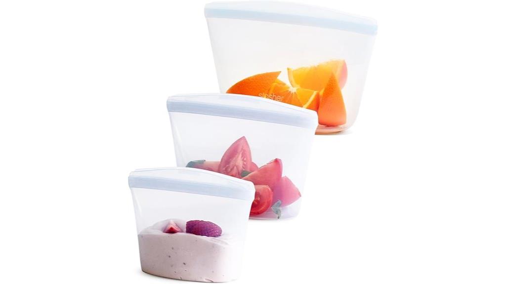 premium silicone food bags