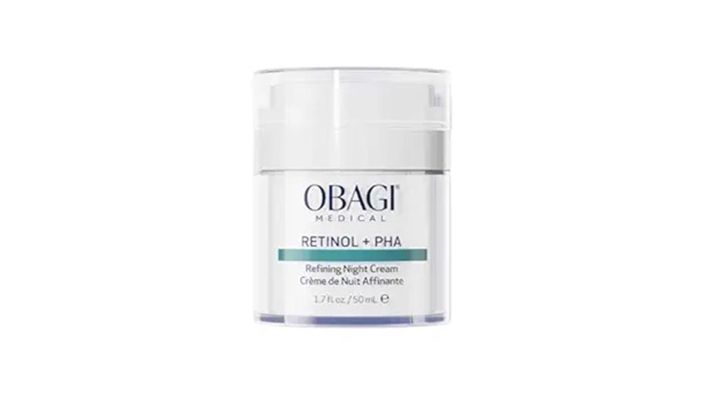 retinol and pha night cream