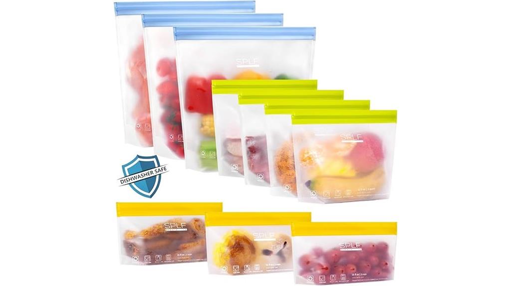 reusable food storage bags
