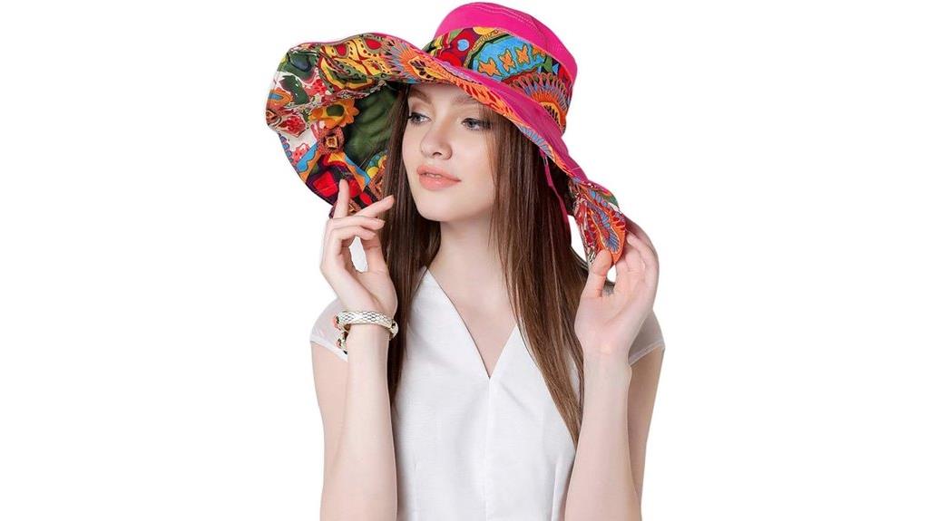 reversible travel sun hat
