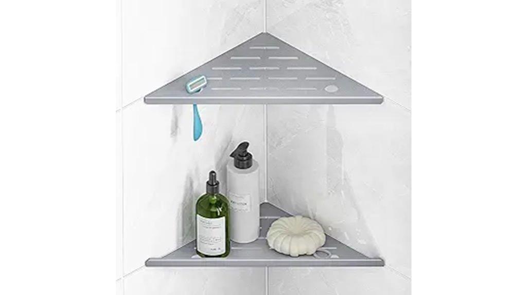 rustproof stainless steel shelves