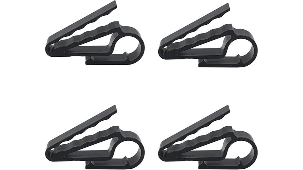 set of four cigar clips