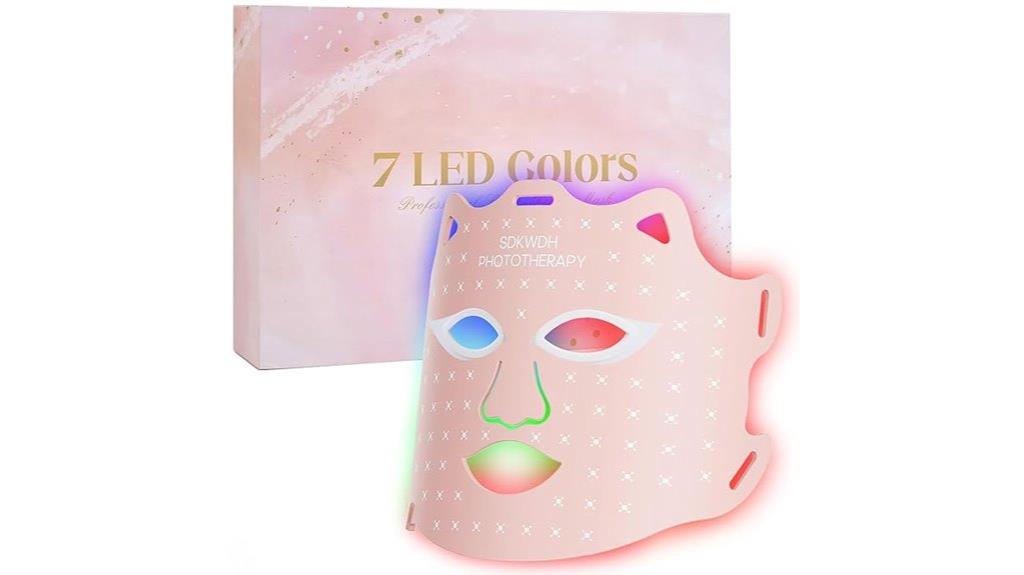 seven color facial mask