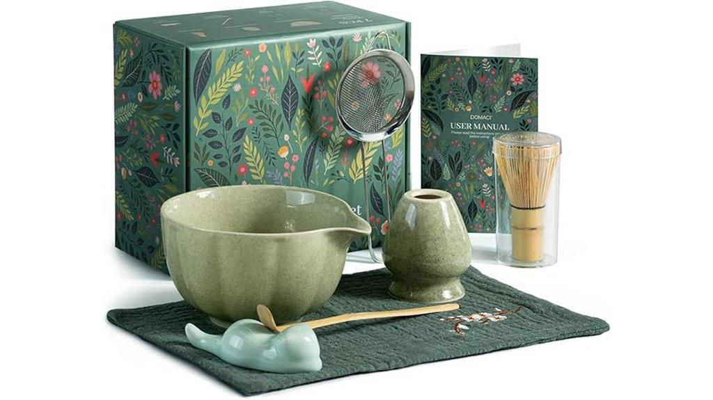 seven piece matcha whisk kit