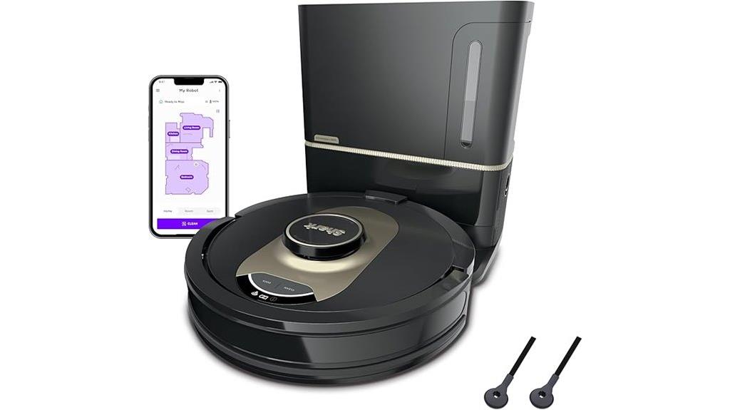 shark ai vacuum with self empty