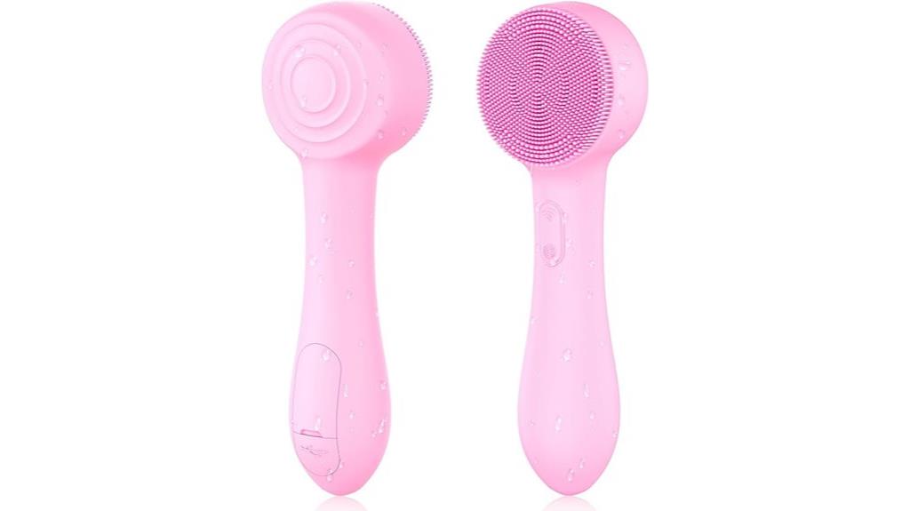 silicone waterproof rechargeable exfoliator