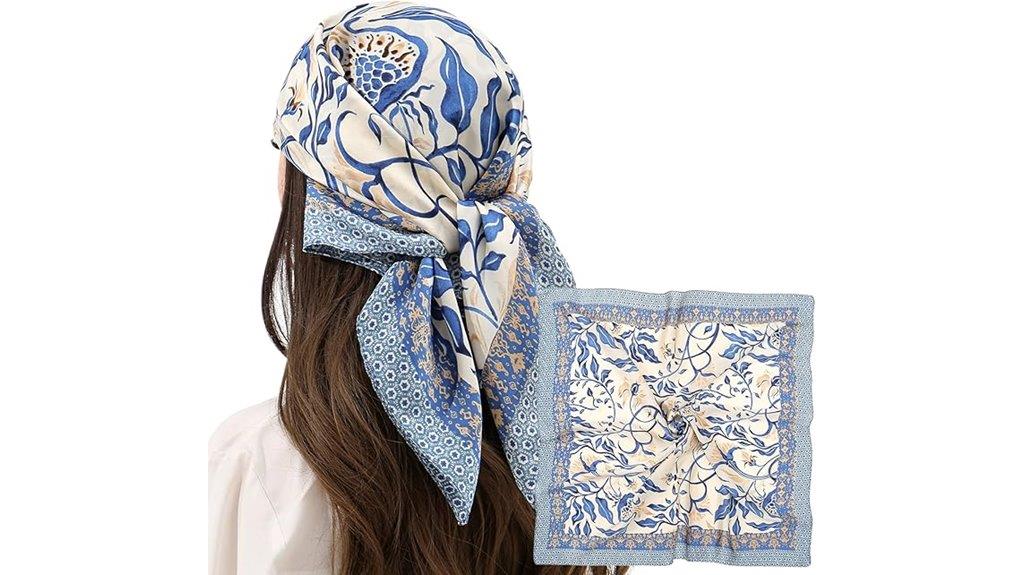 silk satin sleep scarf