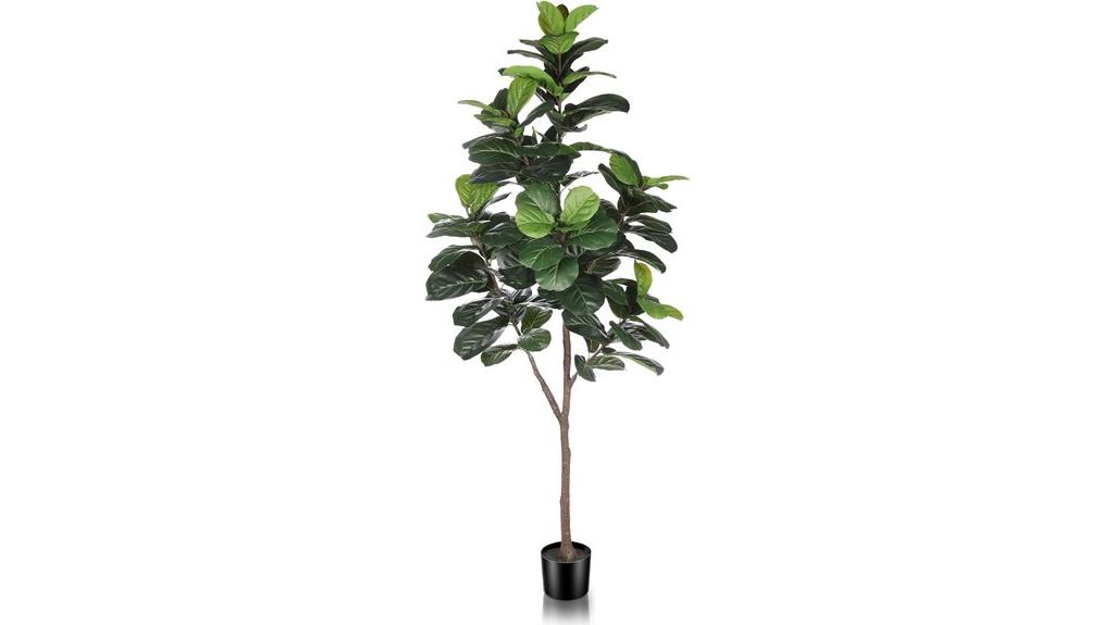 six and a half foot faux ficus