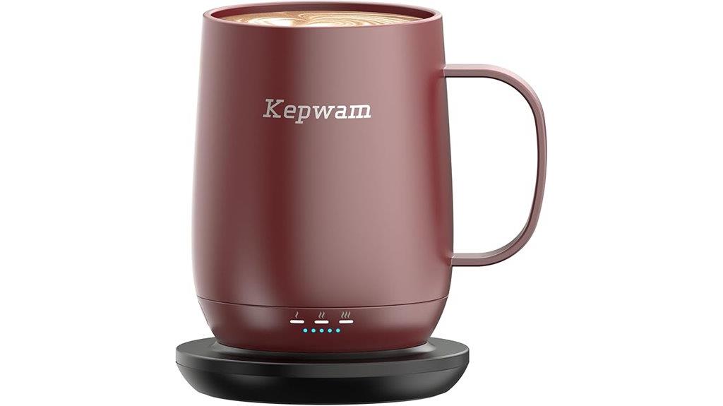 smart 16oz heated mug