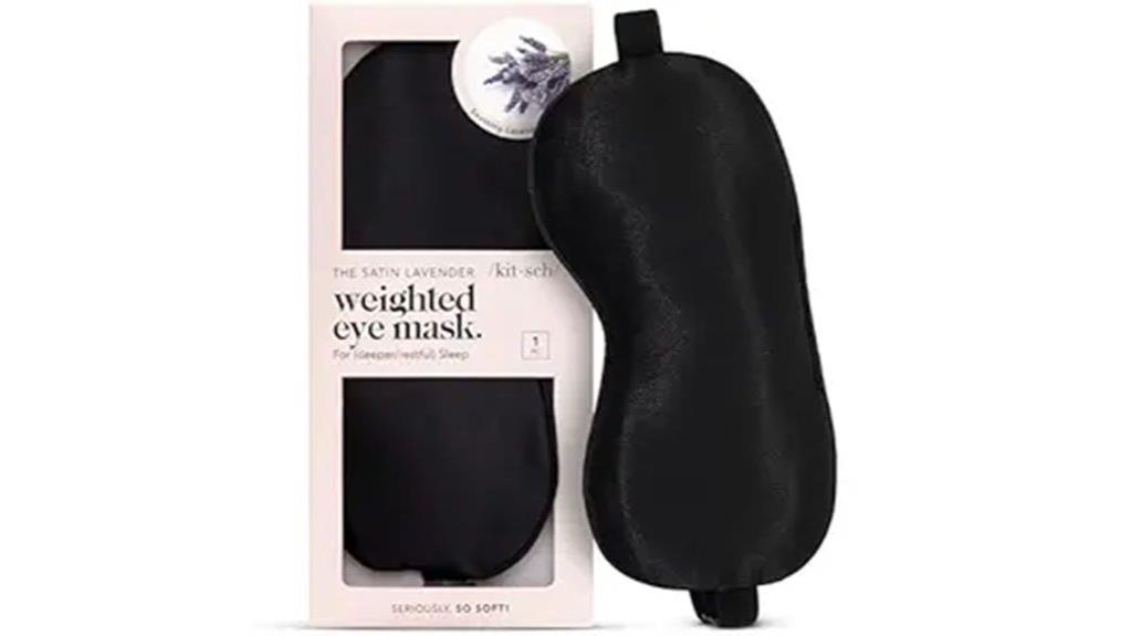 soft satin sleep mask