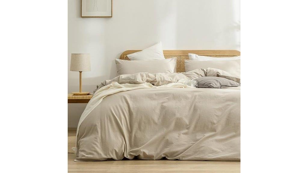 soft washed cotton bedding