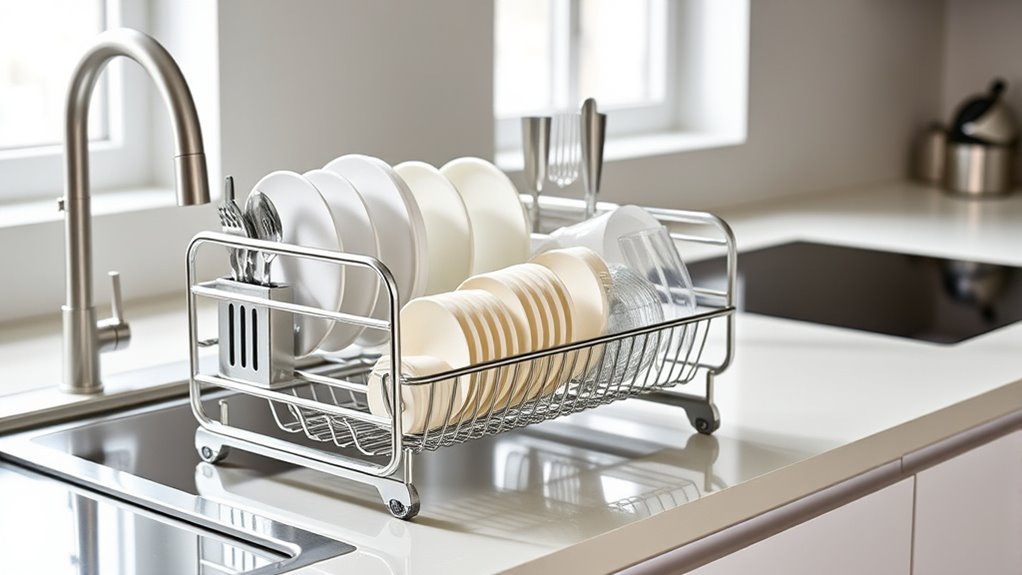 space saving drying rack options