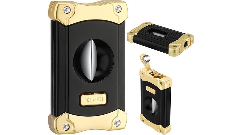 stainless steel v cut cigar