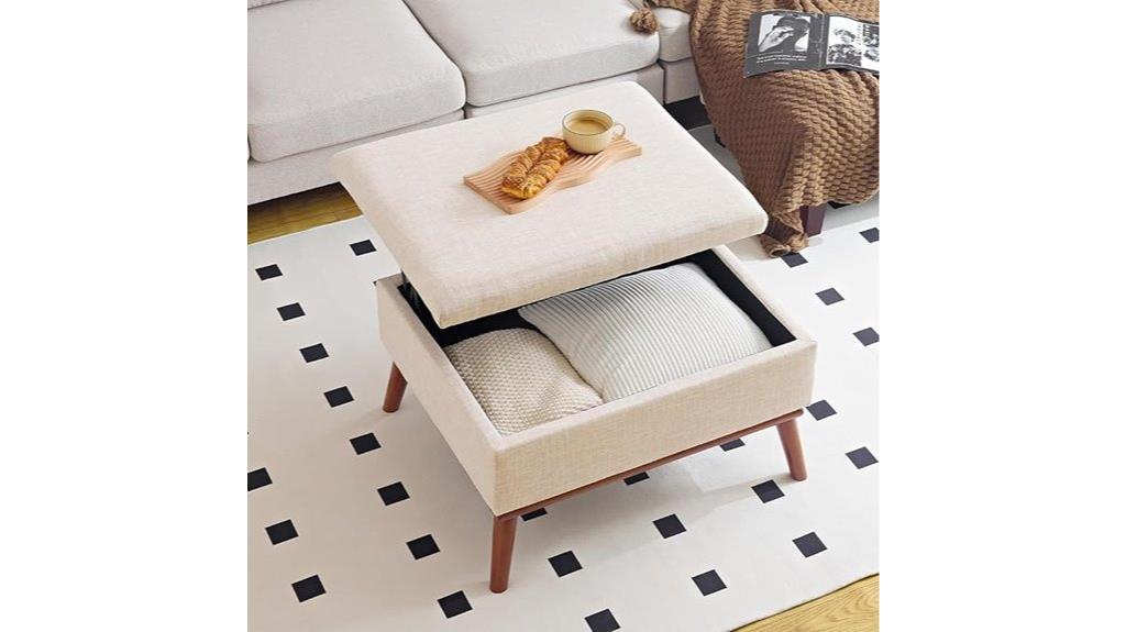 storage ottoman coffee table