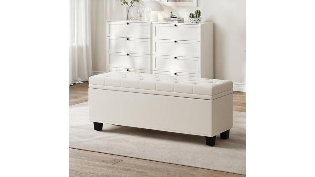 storage ottoman with lift