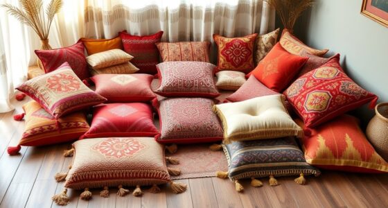 stylish comfortable boho cushions