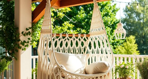 stylish comfortable macram hammocks