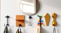 stylish space saving coat racks
