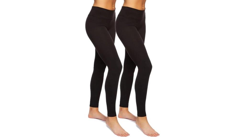 sueded leggings with waist