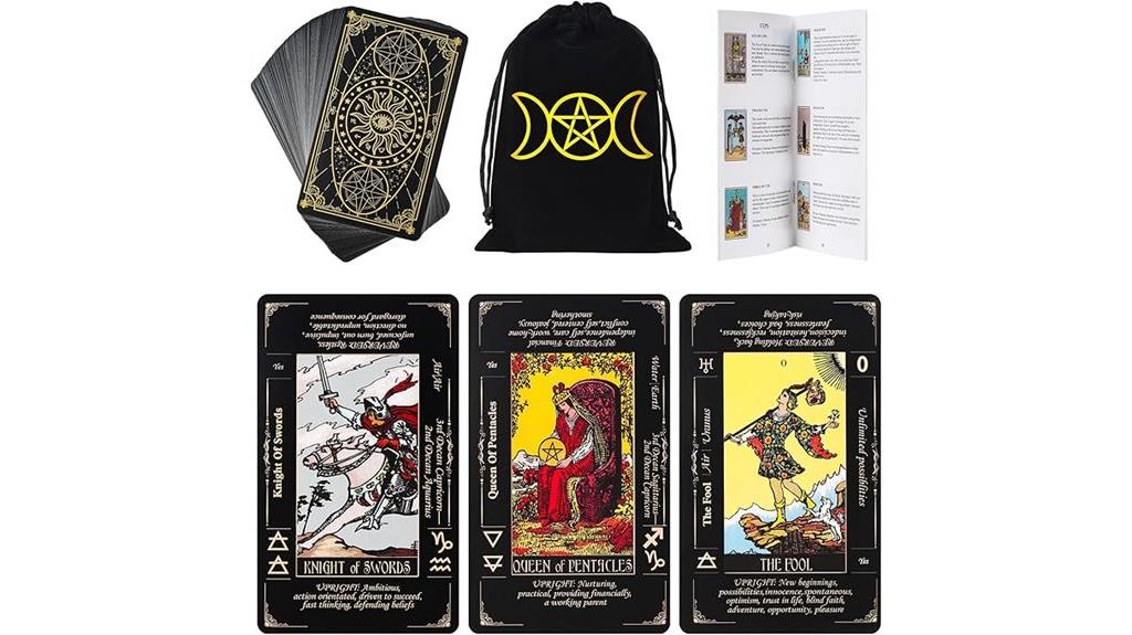 tarot deck with case