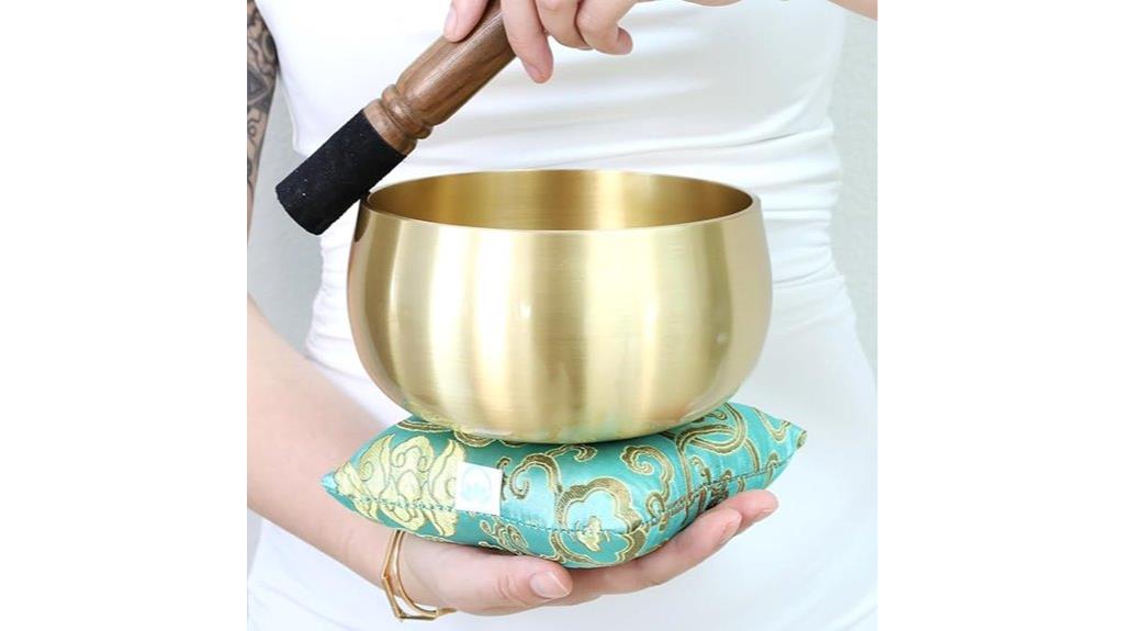 tibetan bowl with accessories