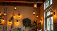 top boho wall lights