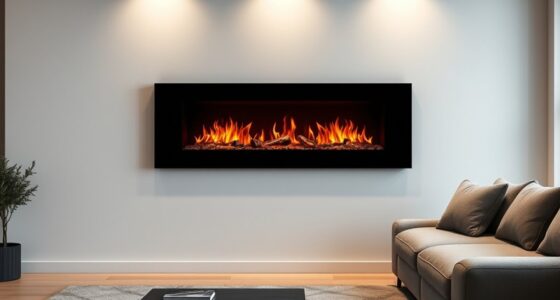 top electric wall fireplaces